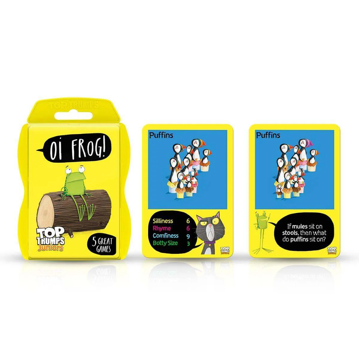 Oi Frog Top Trumps Junior Card Game