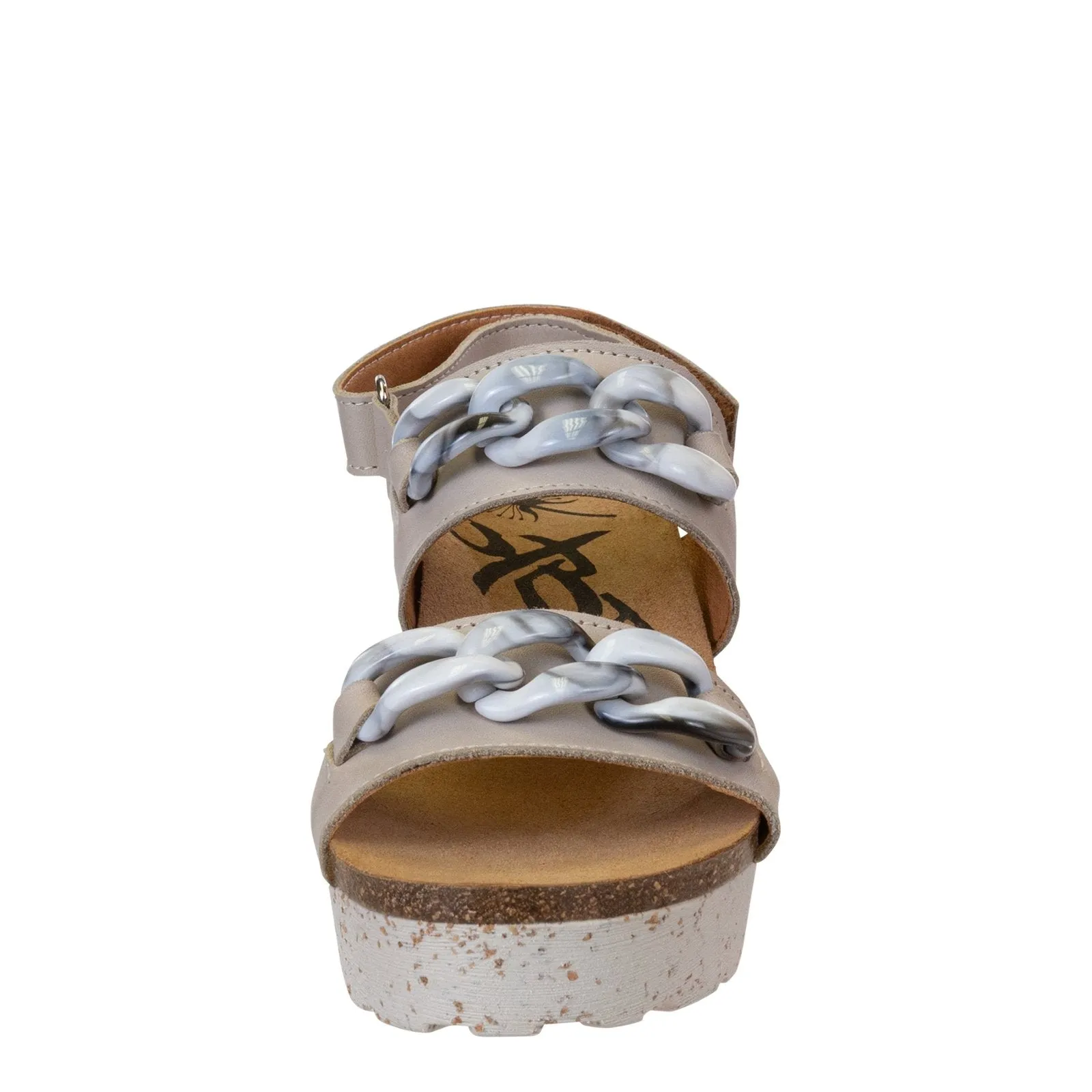 OTBT - FAIR ISLE in GREY Wedge Sandals