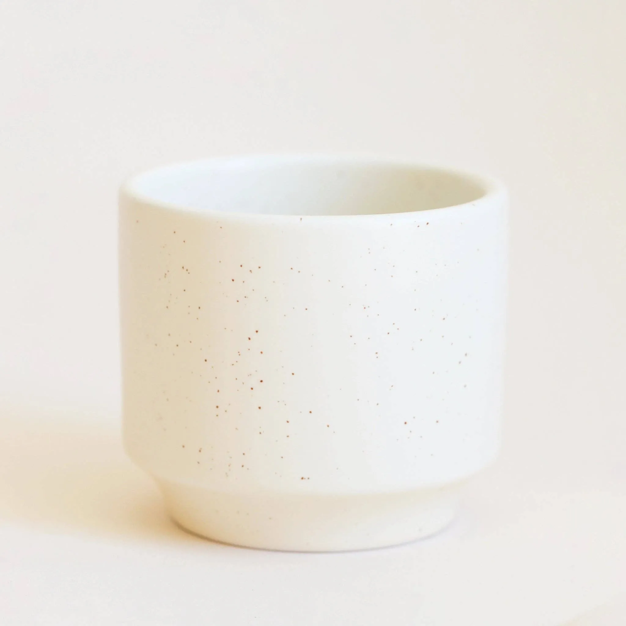 Parker Planter | Vintage White Speckle: 3 inch