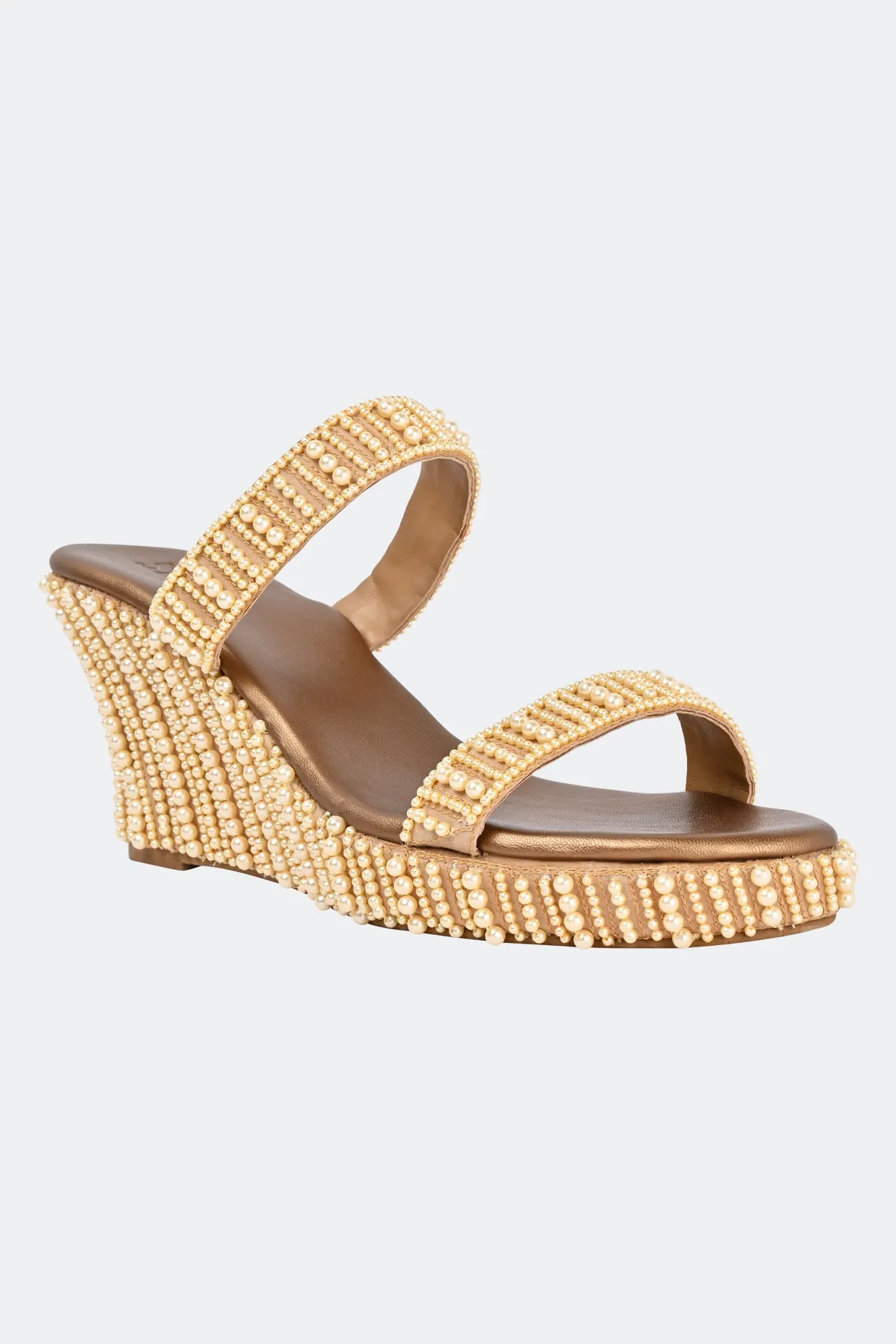 Penina Gold Wedges For Women