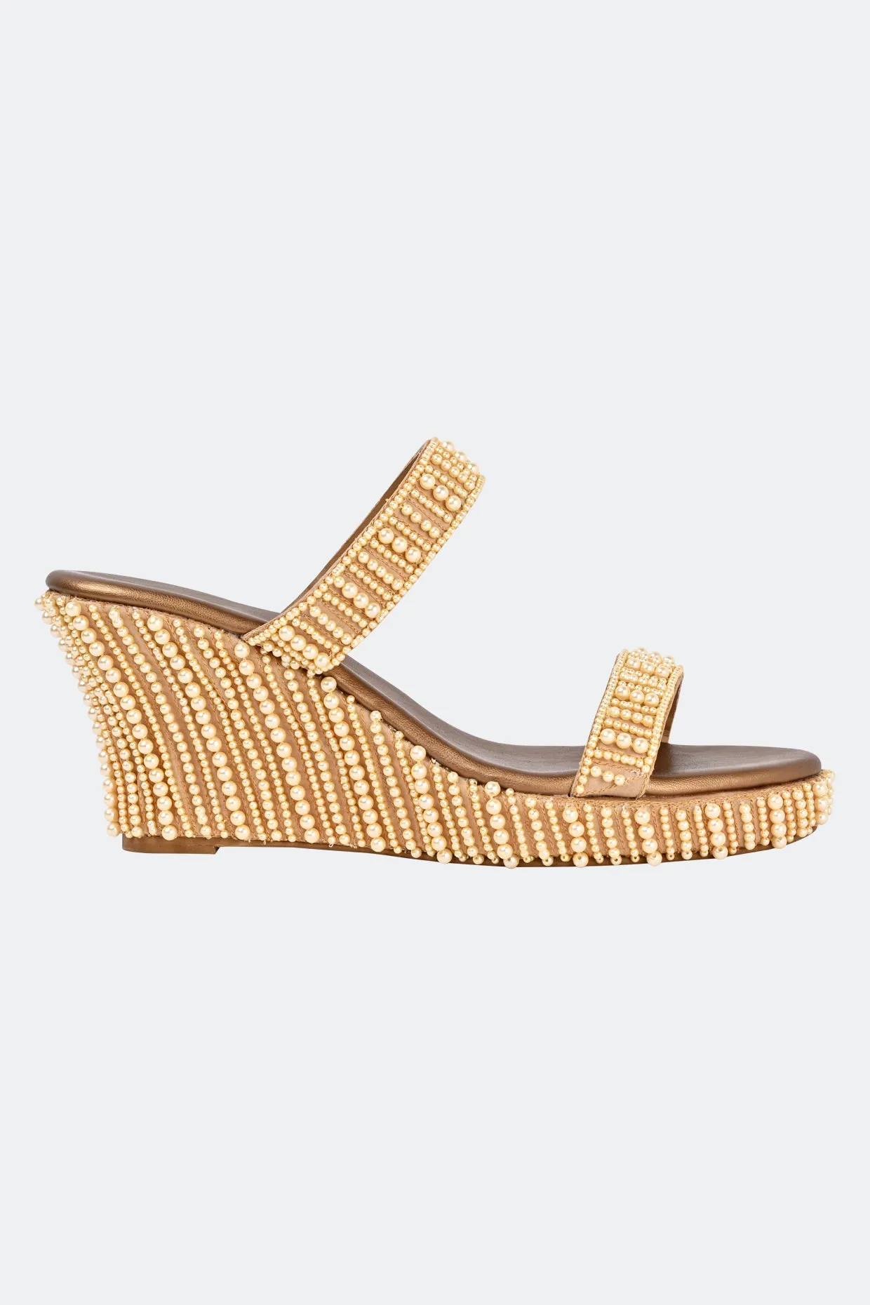 Penina Gold Wedges For Women