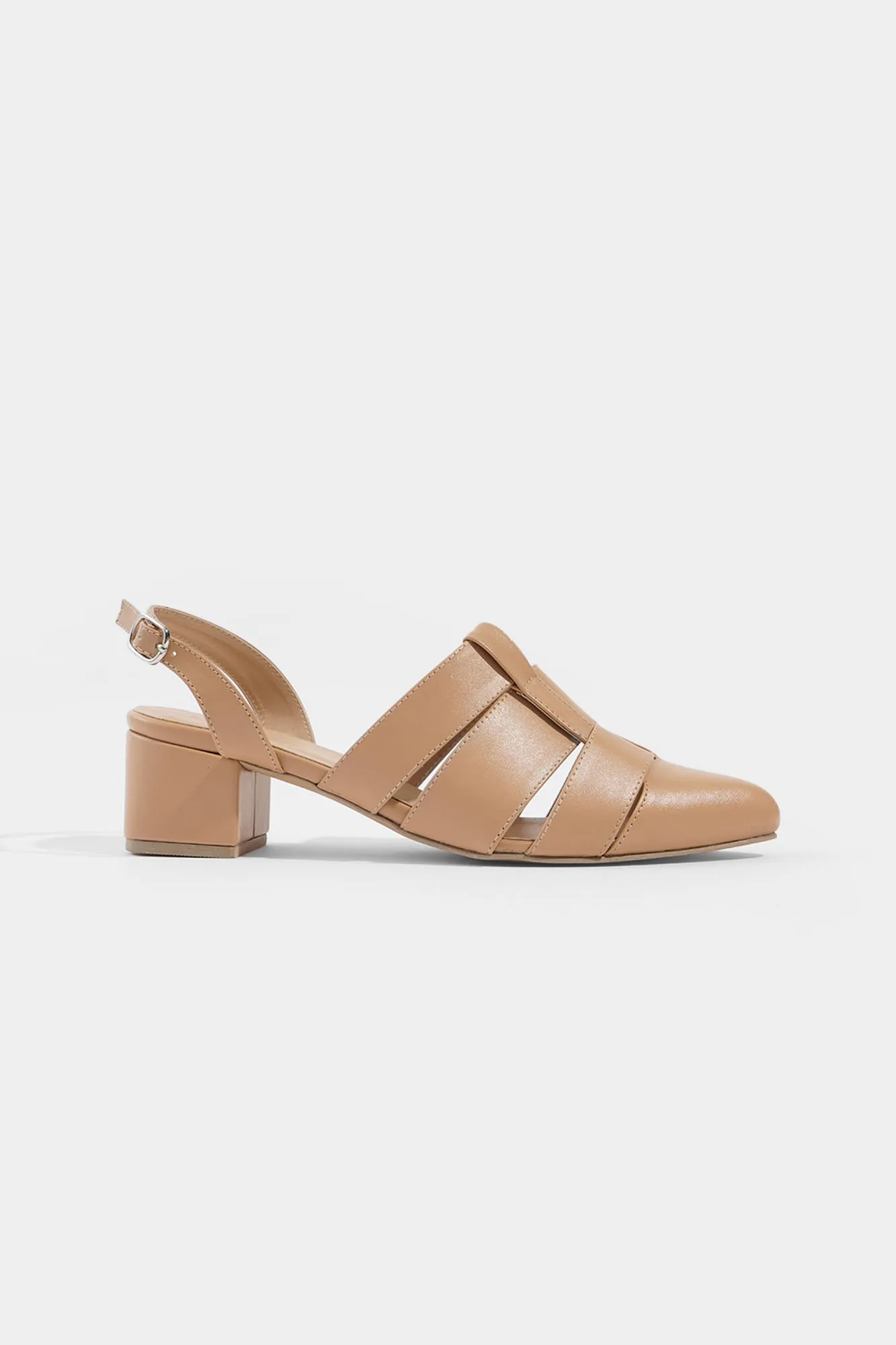 Pointed Toe Slingback Sandals