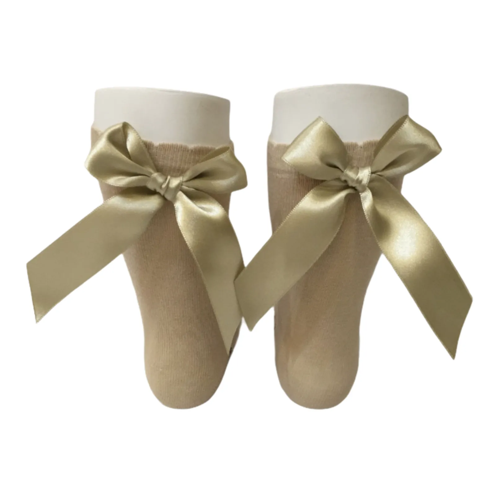 Pretty Original Camel Bow Knee High Socks