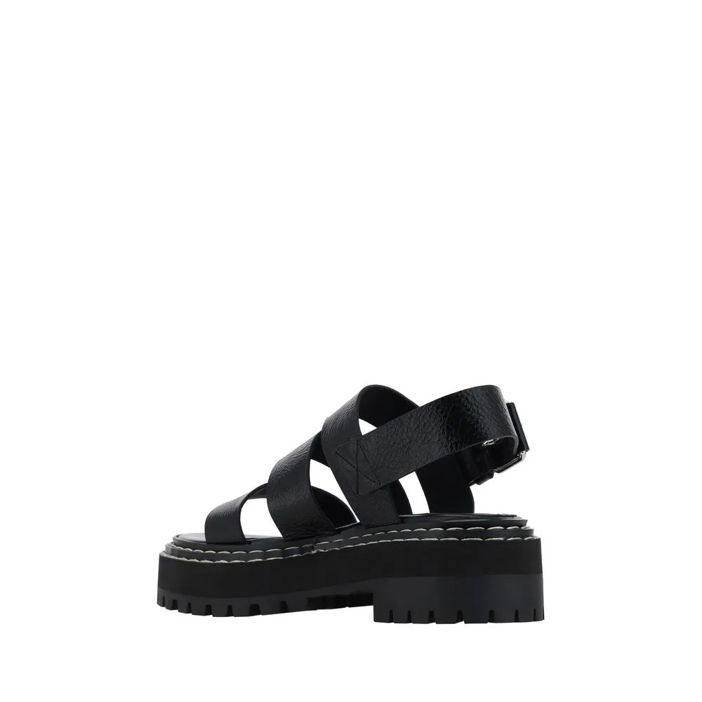 Proenza Schouler Lug Sandals