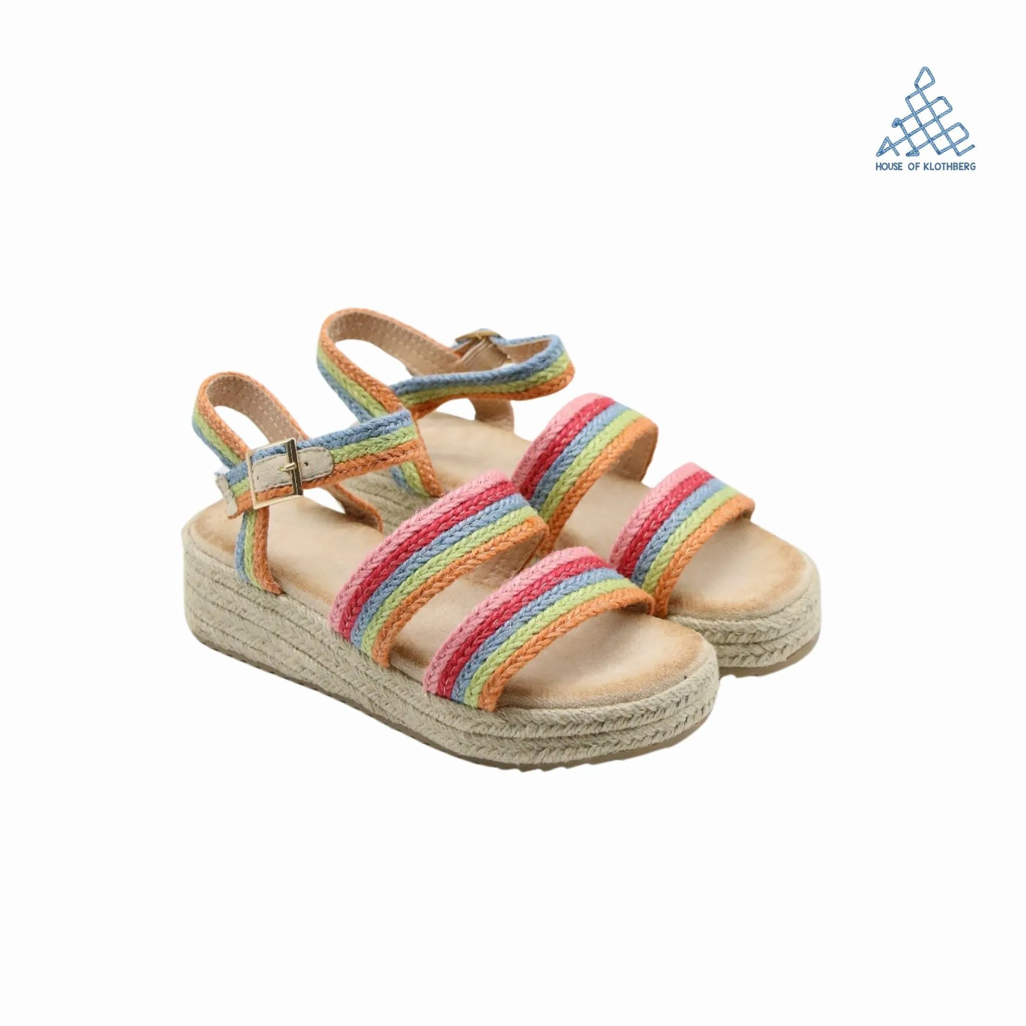Radiant Strappy Jute Wedges