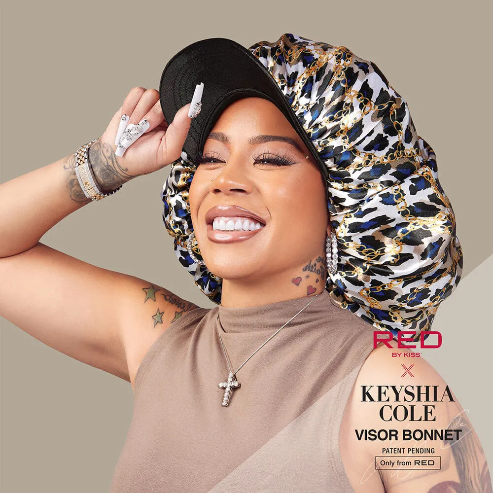 RED by KISS - Silky Satin Visor Bonnet