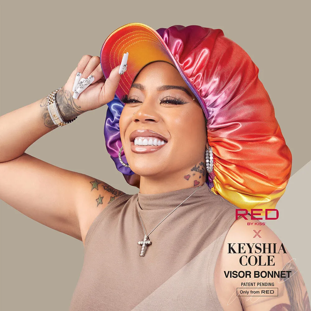RED by KISS - Silky Satin Visor Bonnet