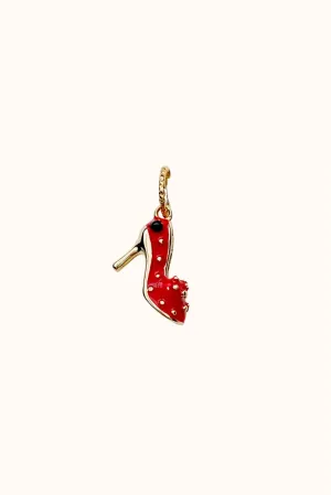 Red Stiletto Heel Charm