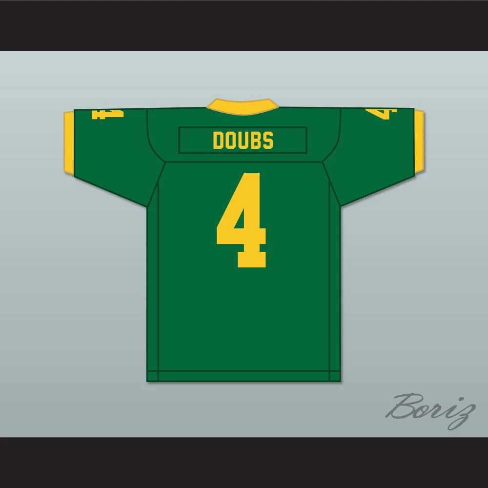Romeo Doubs 4 Jefferson High School Democrats Green Football Jersey 2