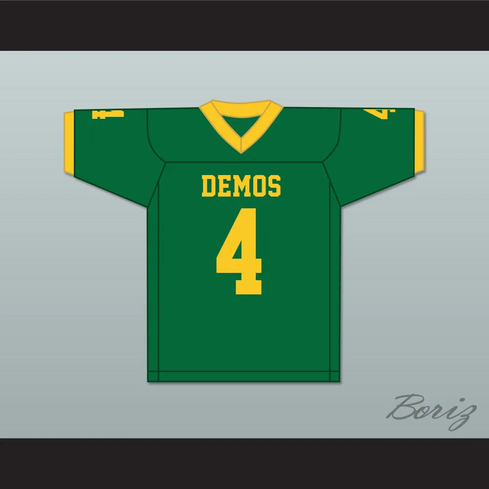 Romeo Doubs 4 Jefferson High School Democrats Green Football Jersey 2