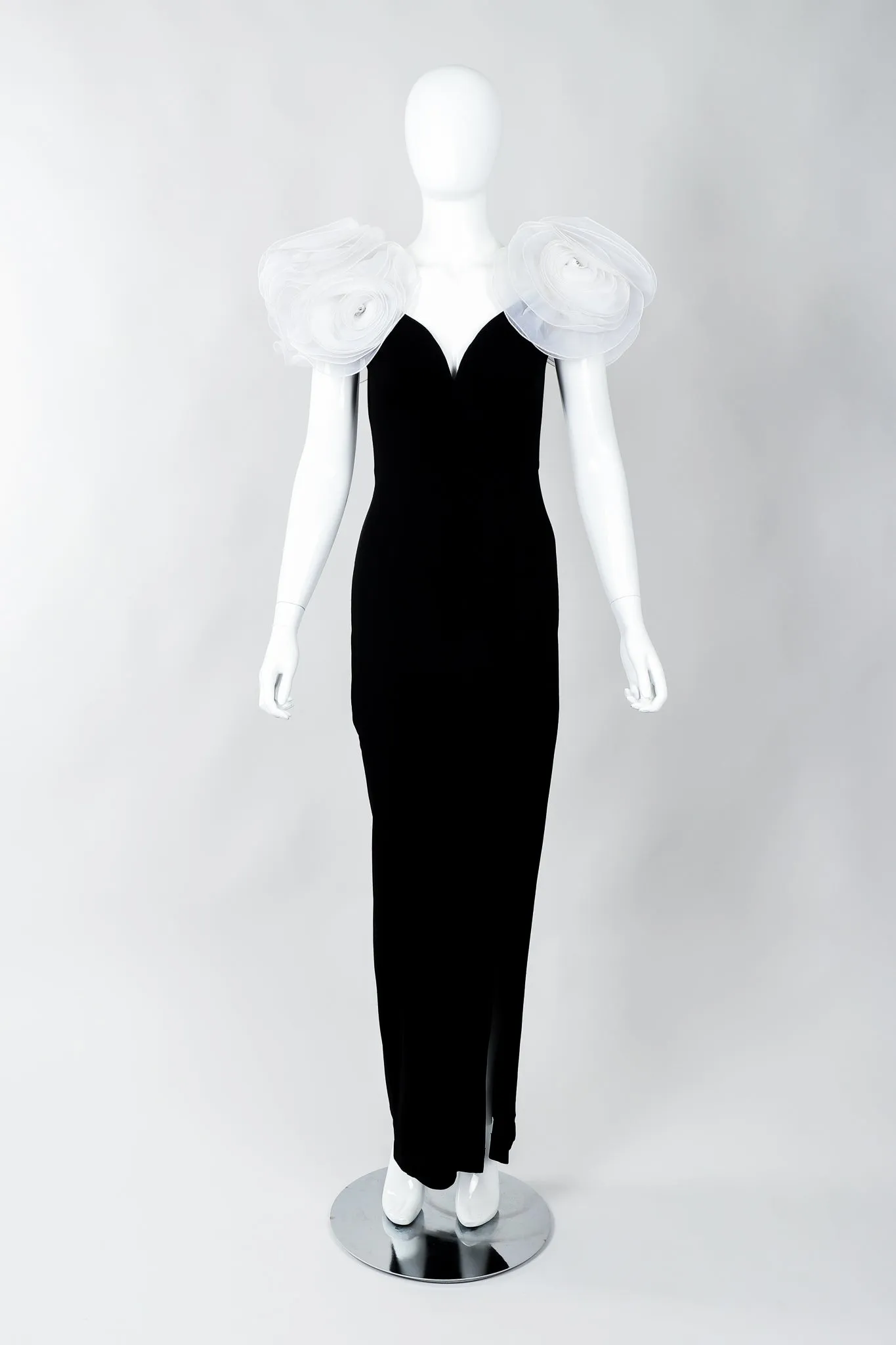 Rosette Sheath Gown