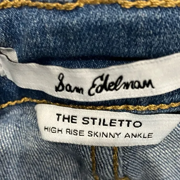 Sam Edelman “The Stiletto” High Rise Skinny
