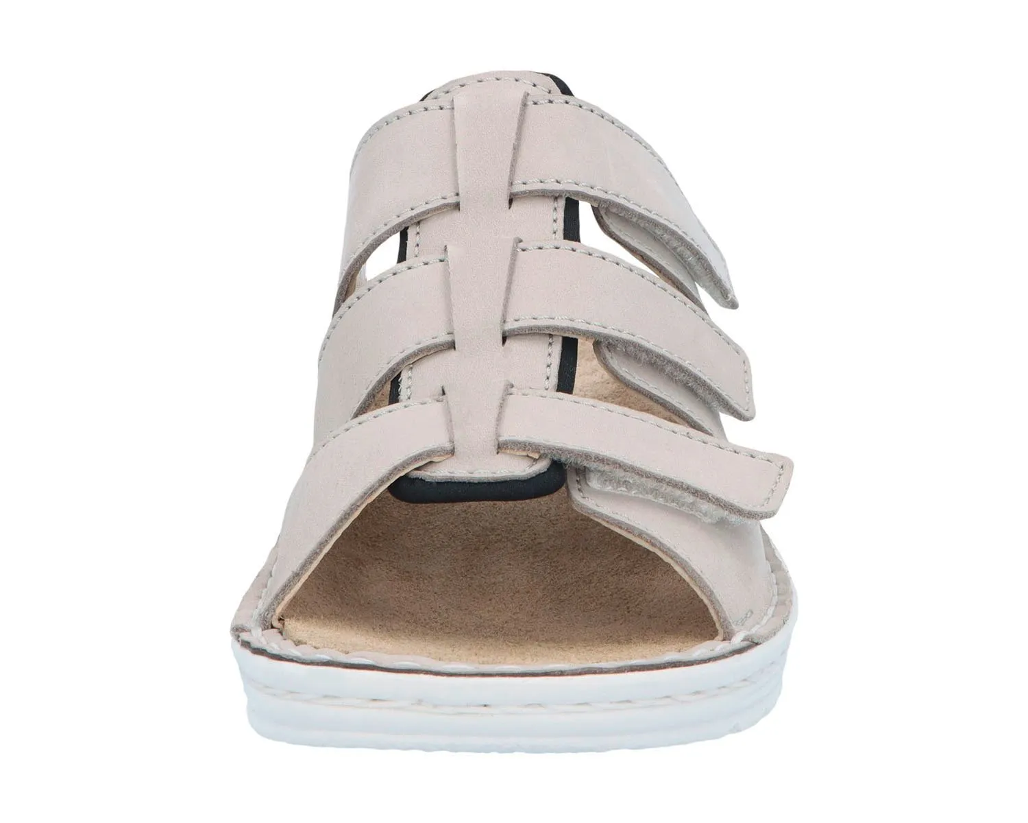 SENTA Grey Nubuck Leather