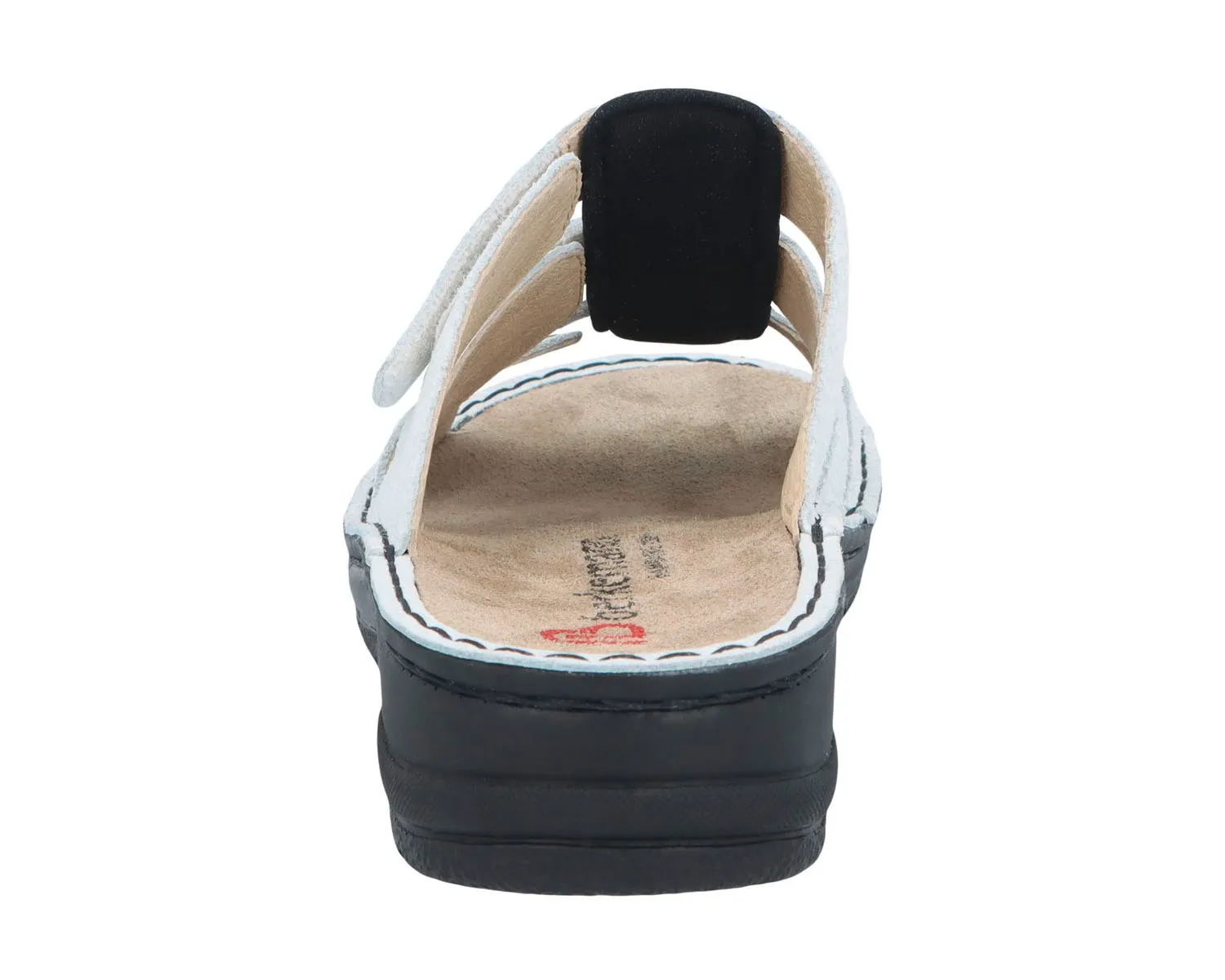 SENTA Pearl White Leather