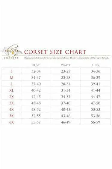Sexy Deluxe 4 Piece Sexy Bunny Corset Halloween Costume