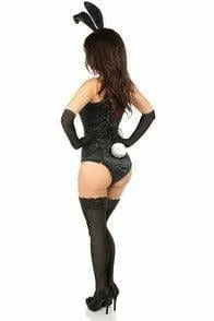 Sexy Deluxe 4 Piece Sexy Bunny Corset Halloween Costume
