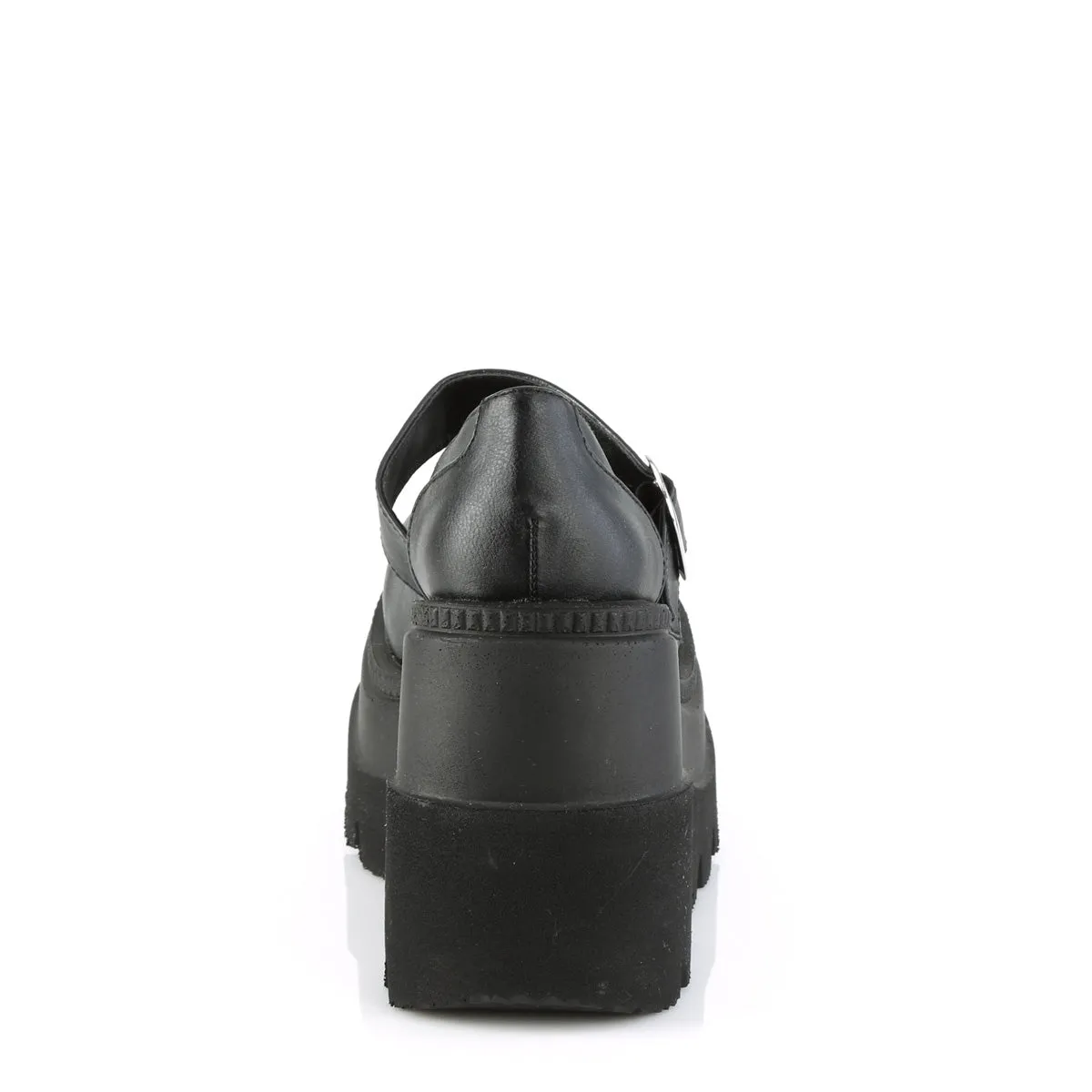 SHAKER-23  Black Vegan Leather