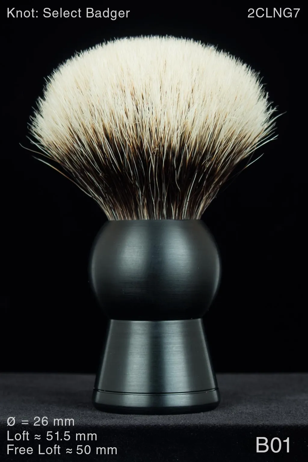 Sherlock 26 mm Satin Ebony