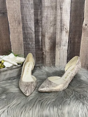 Shoes Heels Stiletto By Anne Klein In Snakeskin Print, Size: 7.5