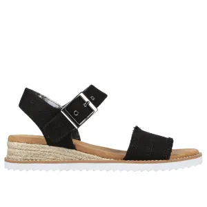Skechers Desert Kiss-Adobe Princess Black Sandals