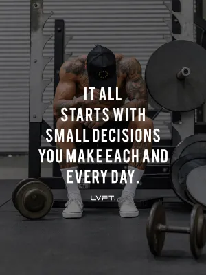 Small Decisions - 18x24 Poster