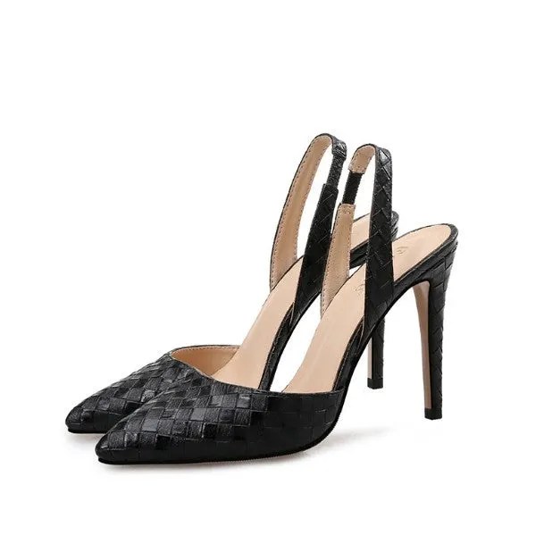 Small Feet Slingback Heeled Shoes BS387