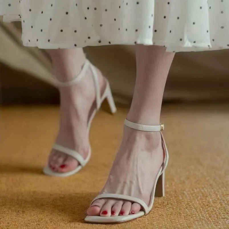 Small Size Strap Heeled Sandals GS99