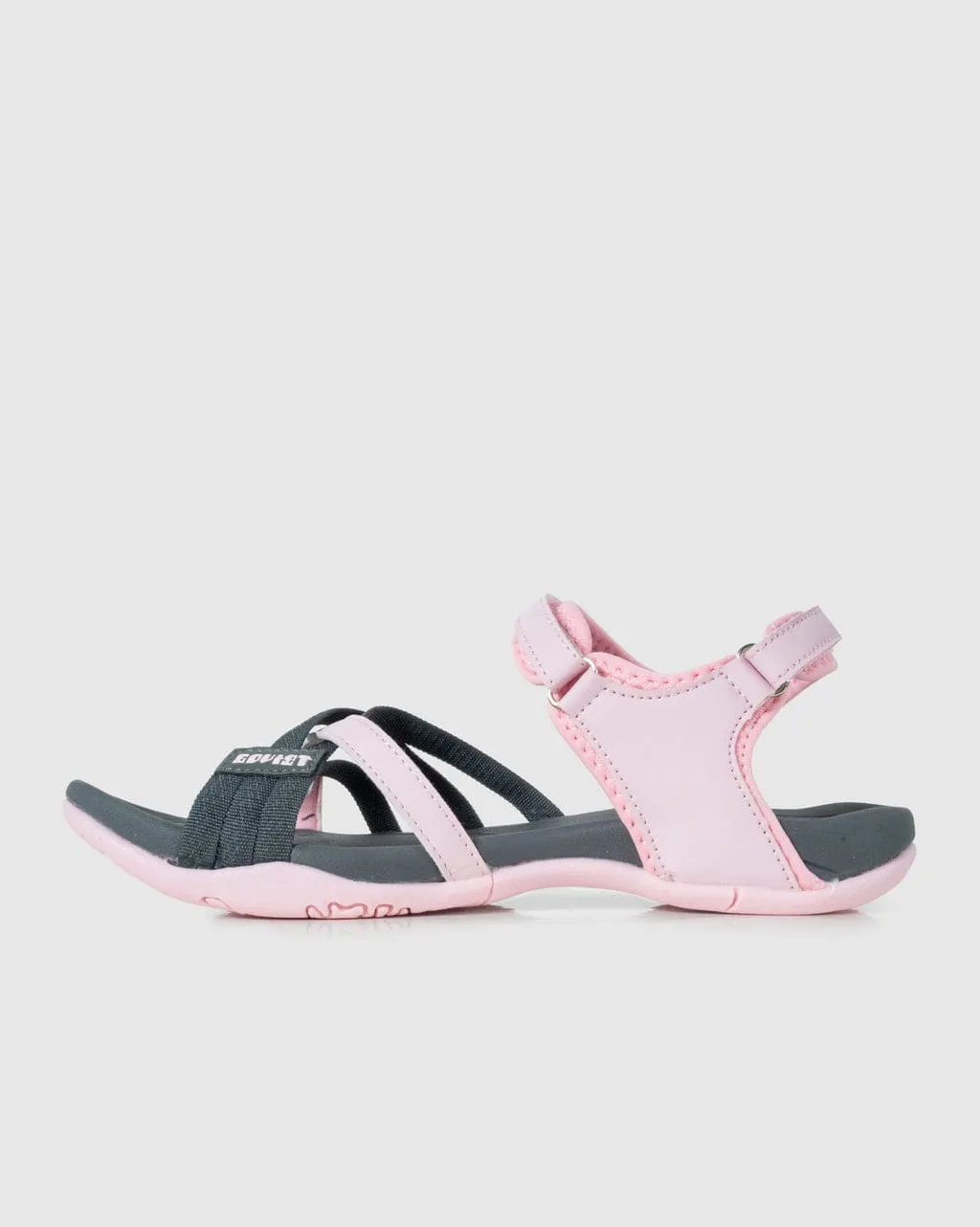 Soviet Ladies Strappy Sandals Pink/Grey