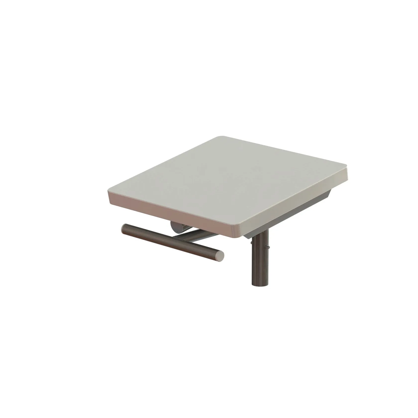 Spectrum Aquatics- Quicksilver Low Profile Starting Platform, Single Post