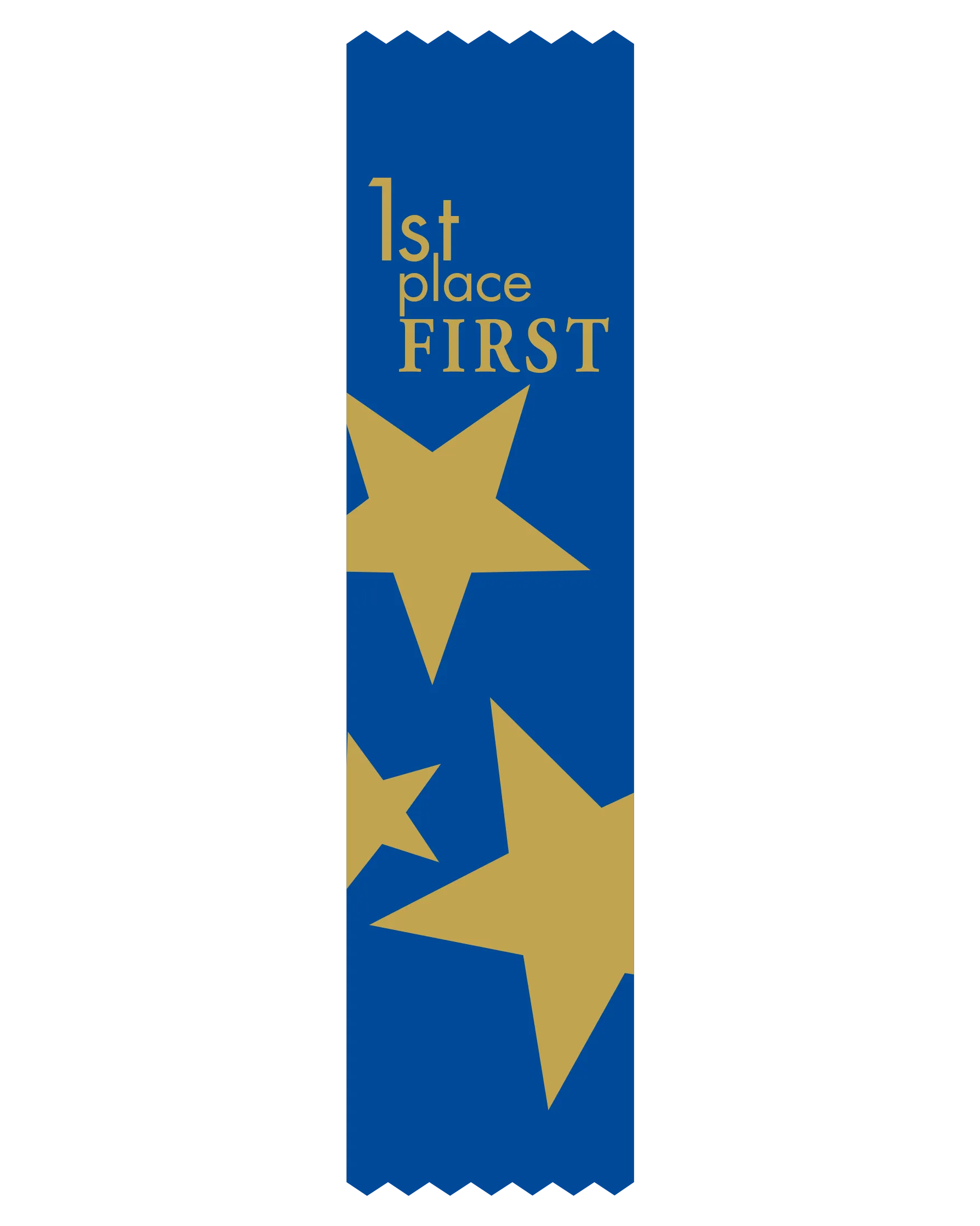 SR54 1st Place Satin Ribbon