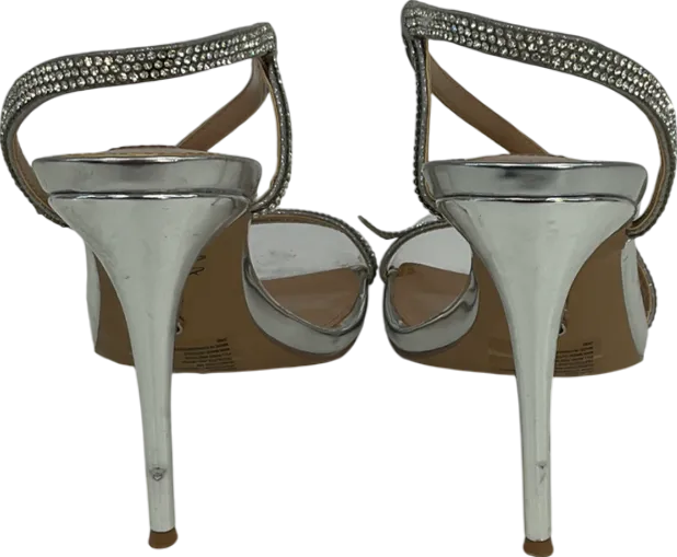 STEVE MADDEN Metallic Novelize Heeled Sandals UK 6 EU 39 👠