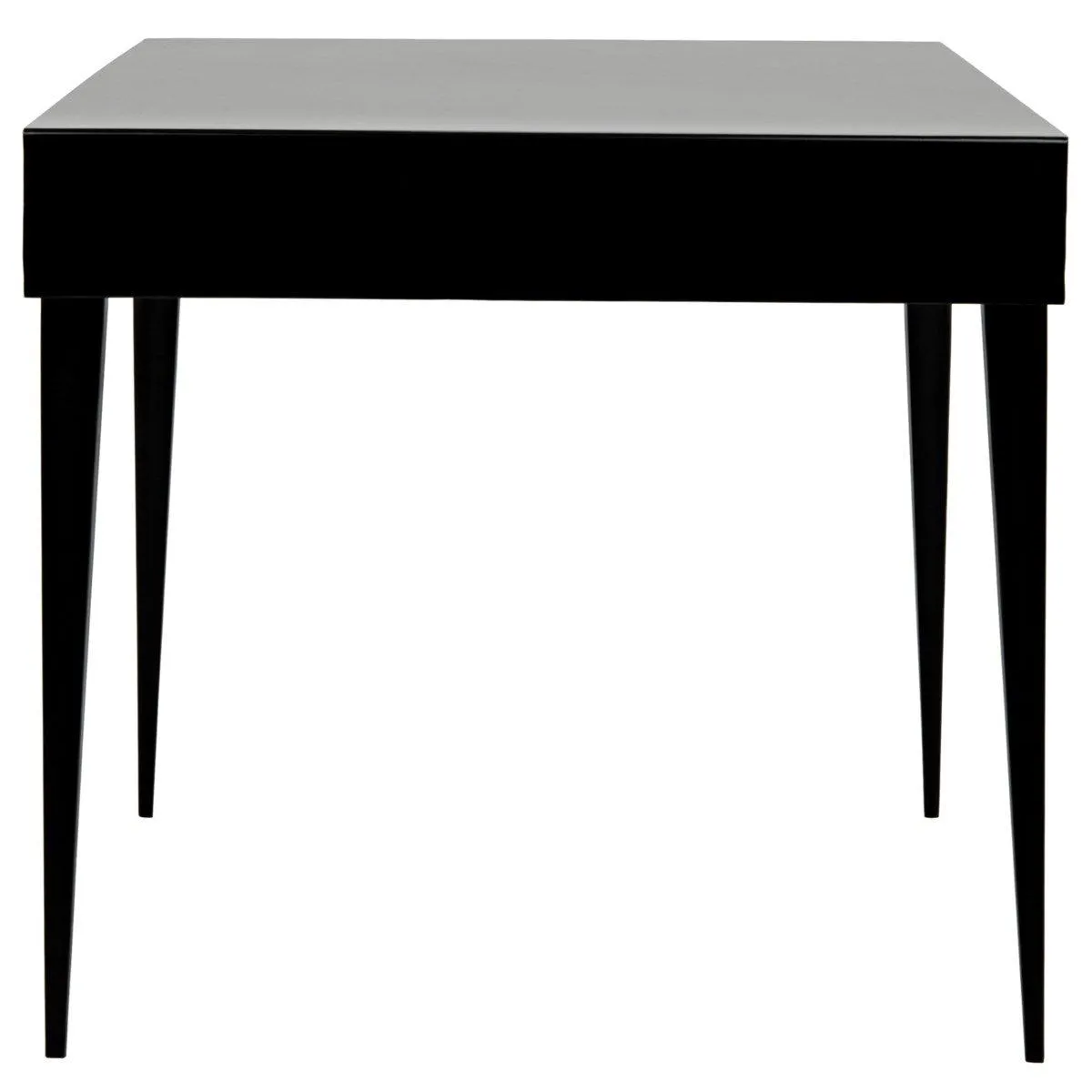 Stiletto Desk, Black Steel