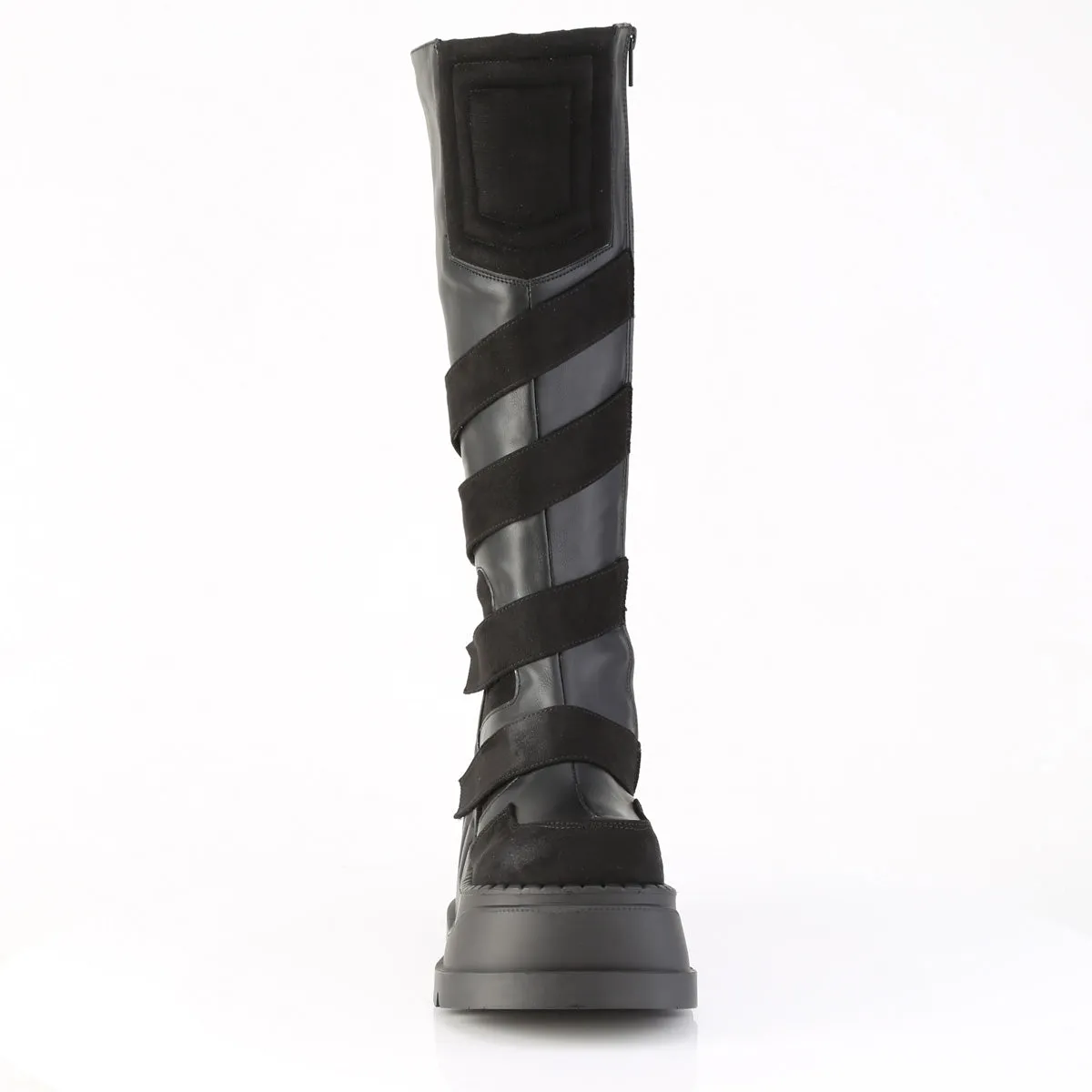 STOMP-228  Black Vegan Leather