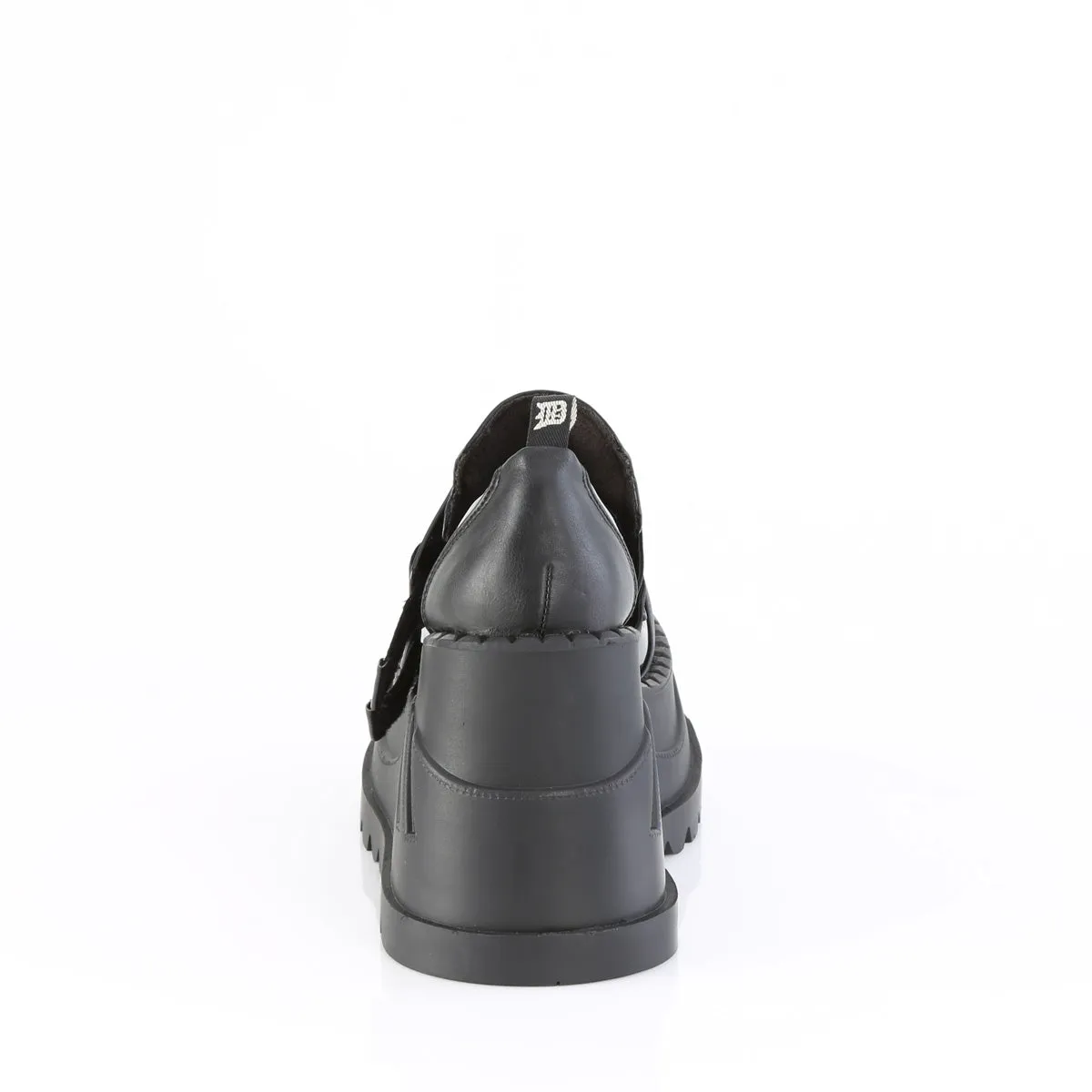 STOMP-28  Black Patent-Vegan Leather