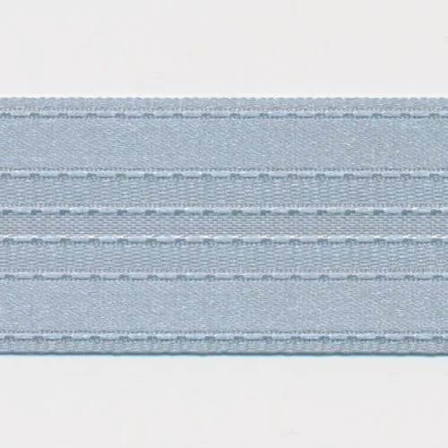 Stripe Satin Ribbon #108 Fog