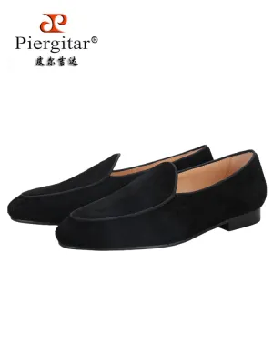 Summer new long suede slip-on slip-ons European and American minimalist style classic men's loafers for daily leisure