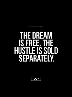 The Dream Is Free - 18x24 Poster