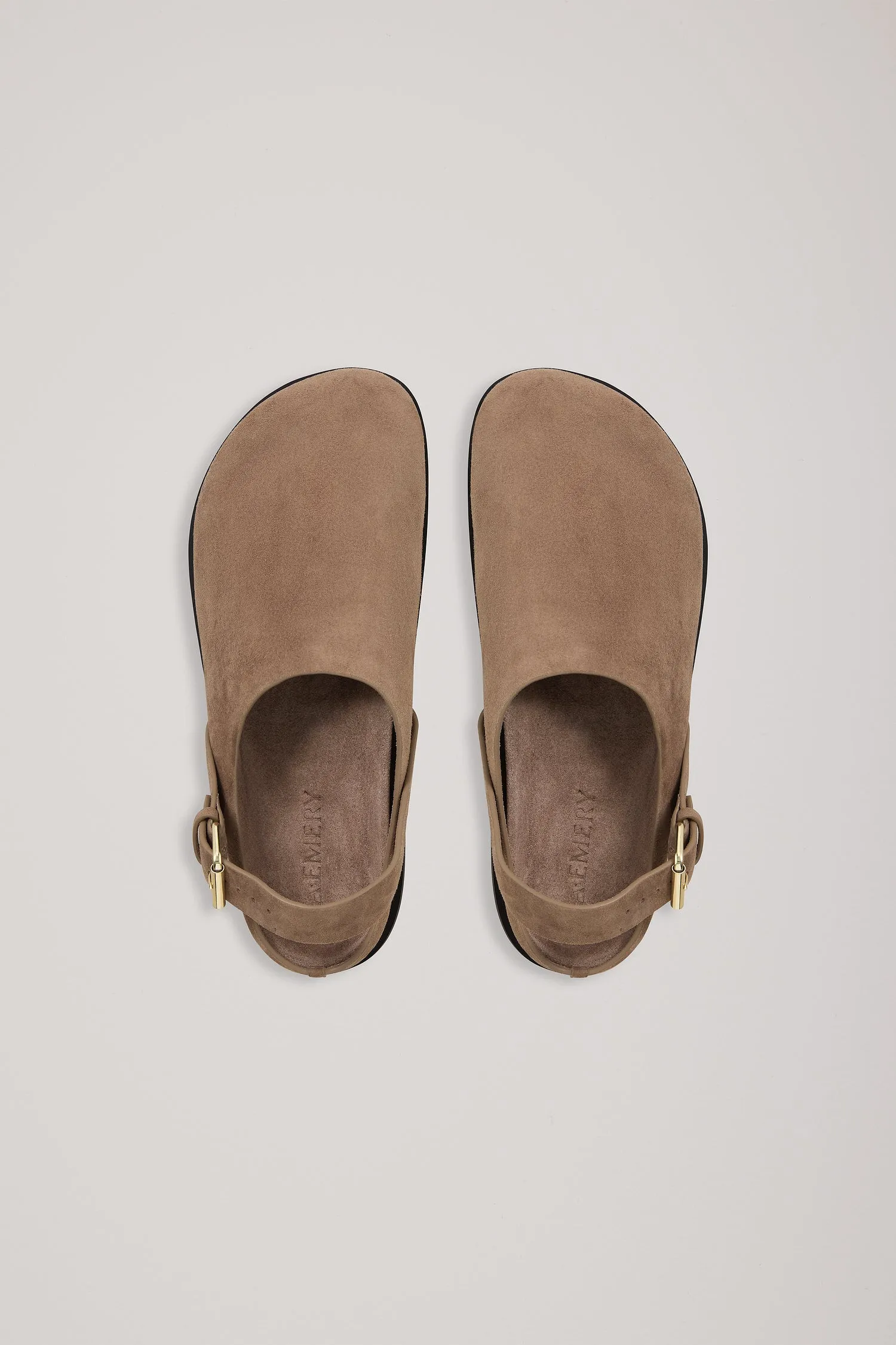 THE LOUIS CLOG - CARIBOU SUEDE