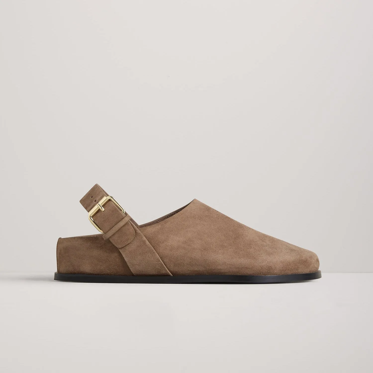 THE LOUIS CLOG - CARIBOU SUEDE