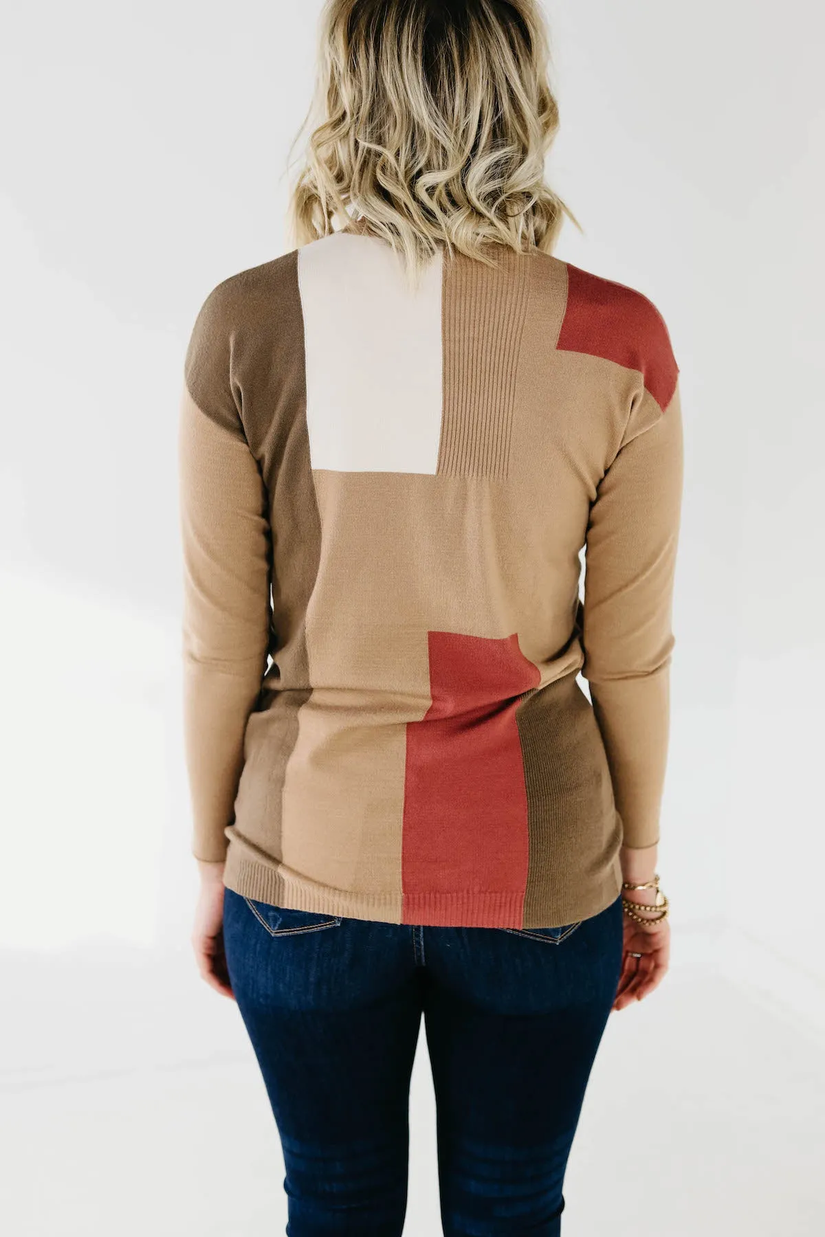 The Lucky Color Block Sweater