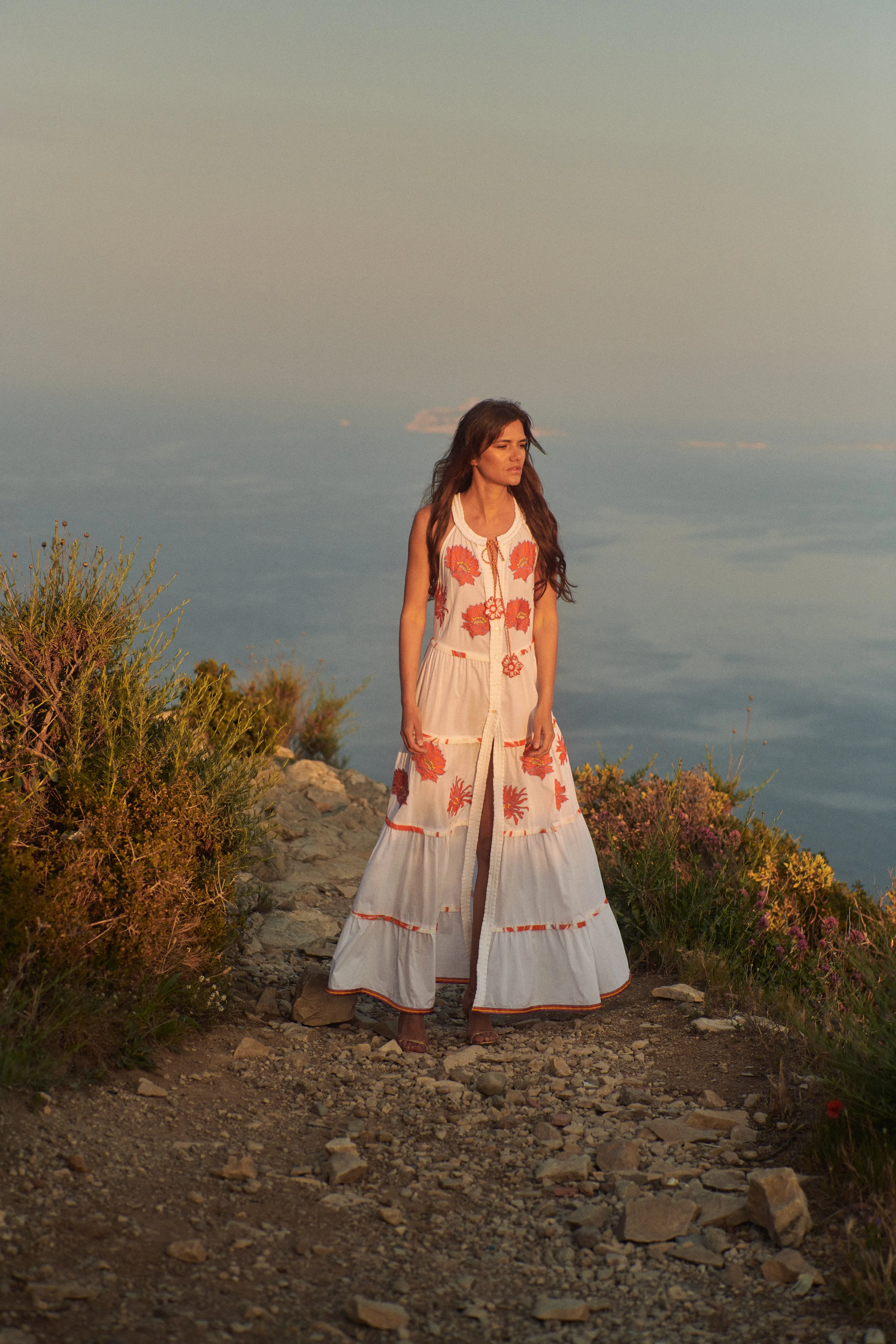 THIRA DRESS - SOLID WHITE