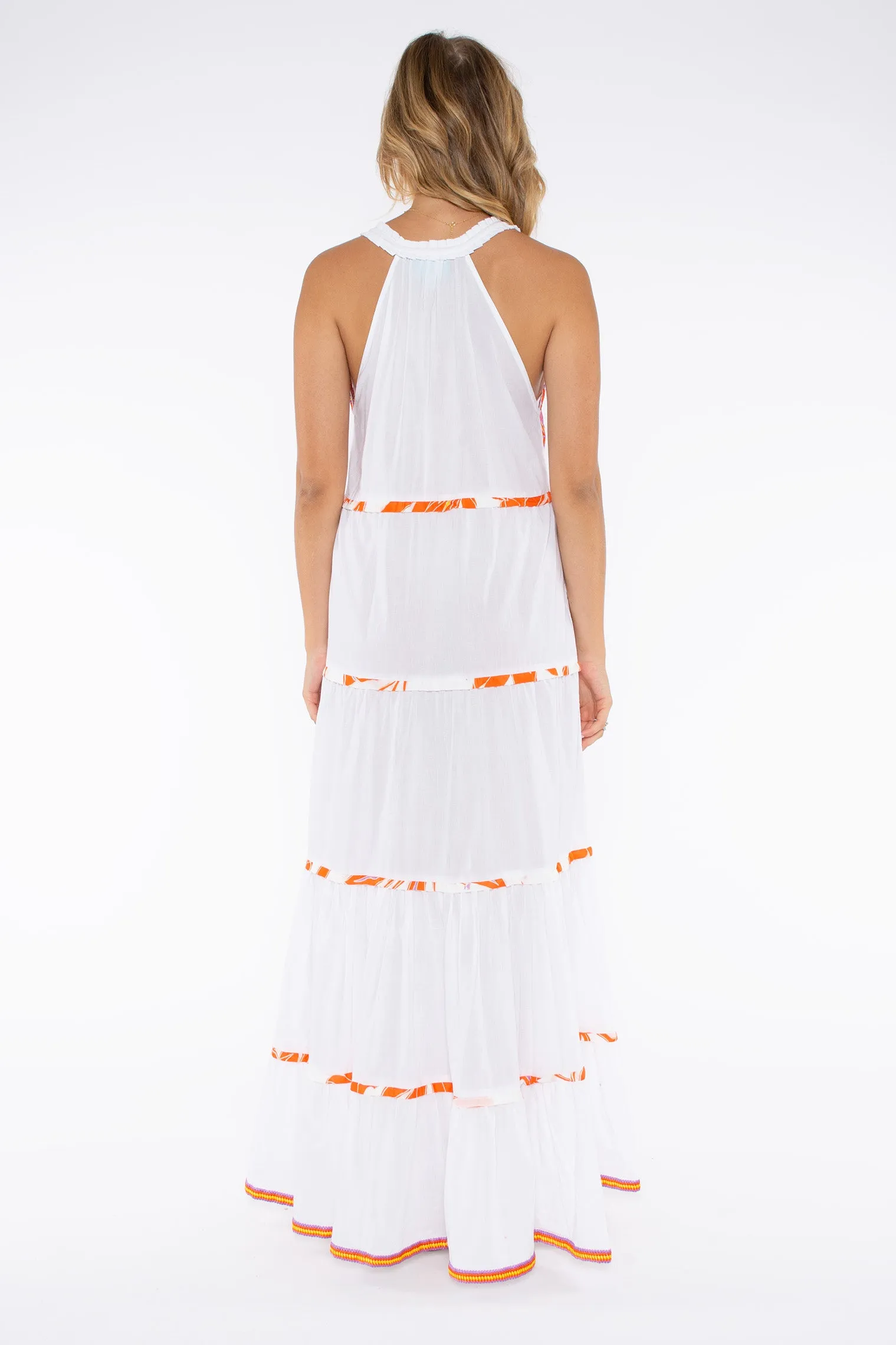 THIRA DRESS - SOLID WHITE