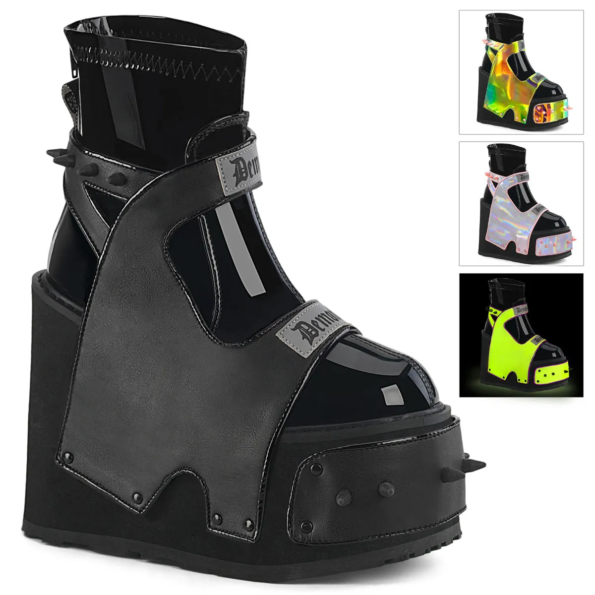 TRANSFORMER-808  Black Vegan Leather