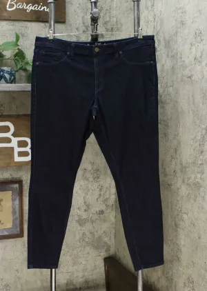 Universal Thread Women's Mid Rise Stretch Denim Jeggings Navy 18