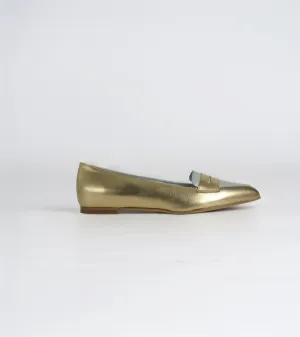 Valeria - Laminato Leather Loafer
