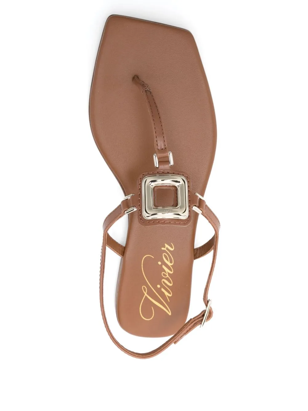 Viv by the sea leather thong sandals
