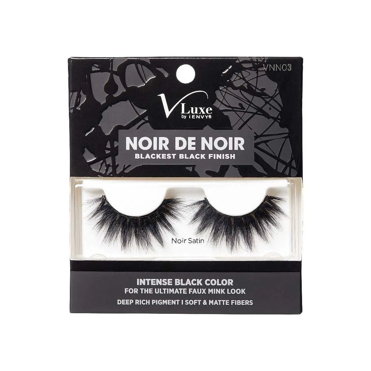 VLE NOIR DE NOIR- NOIR SATIN - VNN03  (S16)