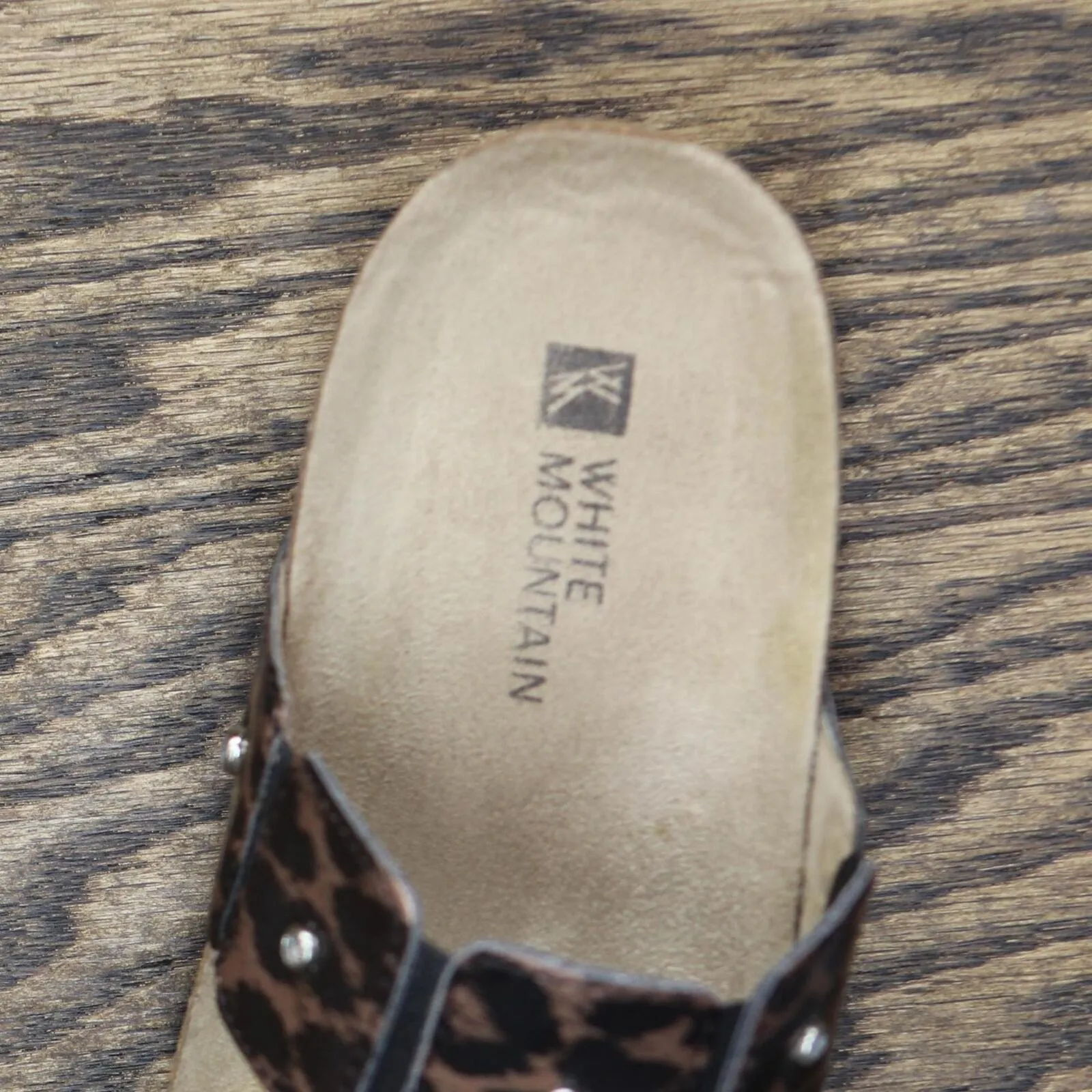 White Mountain Womens Clincher Heeled Sandals 1673d613c87114 Brown 7M