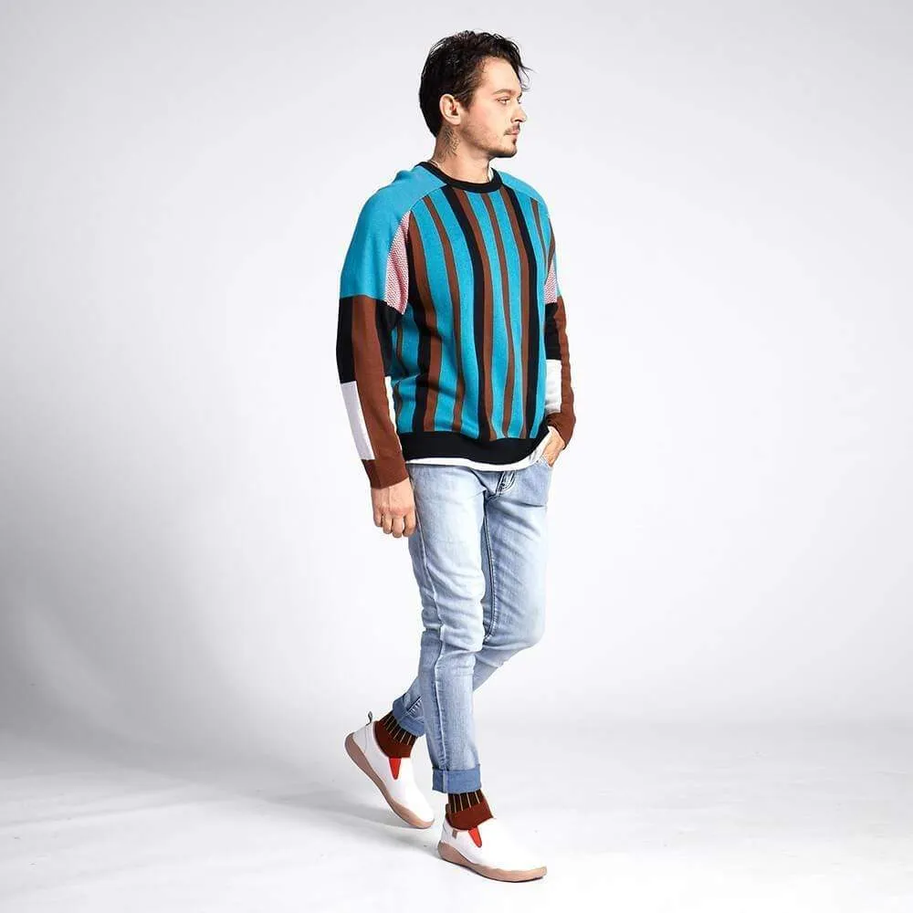 White Split Leather Cuenca Men