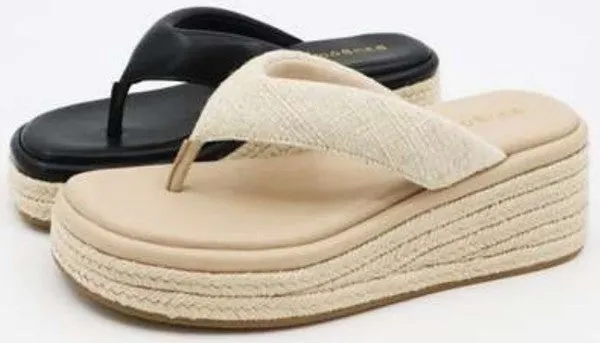 Women's Flip Flop Platform Wedge Sandals